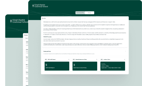 Policy register scoped to what Council endorses.